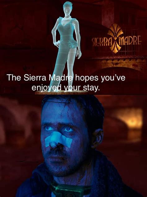 fallout nv left my heart|sierra madre quotes.